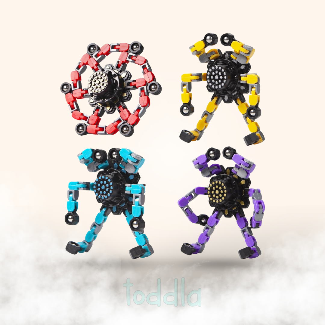 Toddla™ Transformer Fidget Spinners (4 Pack)